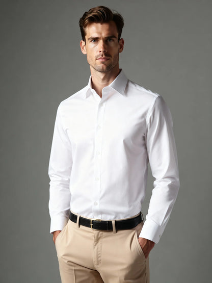 Camisa Masculina Manga Longa Social Slim Premium