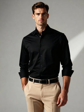 Camisa Masculina Manga Longa Social Slim Premium