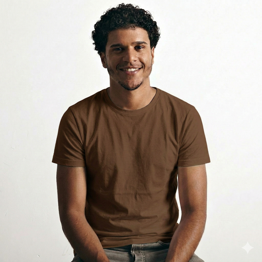 Camisa Work Marrom